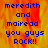 Blue pixelated text on a fiery orange-yellow gradient background with one section of solid gray.