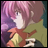 A pixelated anime-style character with pink hair and a green jacket appears on the left side of a contact sheet, while the right side displays stylized text "Anime IM" and "COM" against a black background.