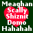 A static image with a dark green background displays four identical red hearts, each containing white text, arranged in a with white text above and below the hearts