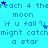 A static image with a bright cyan background displaying repeated text and star symbols in blue