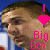 A pixelated image of a person with short brown hair, wearing blue and white clothing, featuring pink text 'Big Ben' and a heart symbol that changes from solid to outlined.