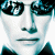 A contact sheet of 8 animated frames showing a character from The Matrix Reloaded with sunglasses and repeated "MATRIX" text overlays in green digital font.