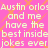Static image with repeated text on a pink background featuring orange diamond patterns.