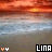 A 48x48 pixel animated contact sheet showing two frames of a sunset over water with
