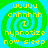 Four identical display a green and blue spiral background with yellow text reading 'uuuuu ohhhhh I hypnotize now sleep' in pixelated font