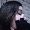 A split-screen image with a person covering their face, displaying text about perception and control over what others see.