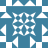 Blue and white pixelated pattern with central cross-like shape surrounded by four corner triangles and four side arrows.