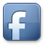 Blue square icon with rounded corners featuring a white lowercase 'f' symbol centered on a gradient blue background.