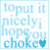 A static contact sheet of two identical 50x50 pixel AIM buddy icons featuring light blue text on white background with a small heart symbol.