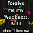 Pixelated text and symbols on a dark background with animated heart and flame effects.