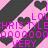 Pixelated pink and black icon with heart shapes, displaying partial text fragments in bright magenta.