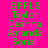 Green text on bright pink background lists names with purple highlight bars shifting across in animation