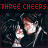A 48x48 pixel animated contact sheet with three visible frames showing a person holding a glass, overlaid with red text and the letters MCR in large red font on a gray background.
