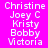 A static image displays a list of names on a bright pink background with yellow highlight bars over specific entries.