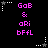 Pixelated text and star icons on black background with alternating star colors.
