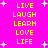 Bright pink background with yellow text and white star shapes arranged in a pattern