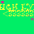 Animated green background with repeating yellow 'HIGH' text and pink/purple stars, partially cropped on the right.