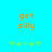 Two identical pixelated orange text phrases "get silly" on bright cyan background with green star-like symbols below each phrase.