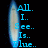 A black background with blue text and a glowing blue oval shape, displaying sequential text phrases.