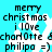 Pixelated text on a cyan background with white snowflake shapes, repeated in a pattern