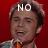 A four- shows a person with light brown hair against a red background, with text and symbols changing