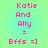 Pixelated text on a gradient background with two identical side-by-side arrangements of pink text and symbols.