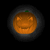 Four animated pumpkin icons arranged in a 2x2 contact sheet with varying facial expressions and mouth shapes against a black background.