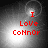 Red text 'I Love Connor' on a grayscale background with a bright central light effect, displayed in a of four with subtle animation changes