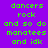 Pixelated green text on colored backgrounds with repeated phrases and partial words.