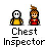 A 4x4 grid of pixel art frames showing two cartoon characters with speech bubbles, where the left character's expression and text change across frames while the right character remains static.