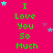 A bright pink background displays repeated green text reading "I Love You So Much" with scattered blue and purple stars, partially cropped on the right.
