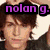 A split-screen image with three distinct sections showing a person with brown hair and text overlays in purple, blue, and green.