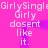 A static image with a bright pink background displaying repeated text in white and purple pixelated fonts.