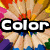 Colorful pencil burst background with text elements changing across frames.