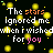 A black background with yellow pixelated stars and repeated text "The stars ignored me when i wished for you" in white, orange, and pink pixelated font.