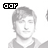 Four grayscale portrait images arranged in a , each with 'OOR' text above the head