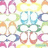 Colorful pixelated pattern with overlapping circular shapes in pink, yellow, blue, green, and orange on white background, with text "Erin<3" at bottom right.