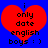 Red heart shape with black text on blue background, two identical static frames side-by-side.