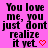 Pixelated text on bright pink background with red heart symbols, repeated across multiple