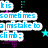 Pixelated text fragments in blue and white with scattered stars on black background, animated text and star positions shift across frames.