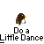 Pixel art penguin with brown body and white belly performing actions like dancing, making love, and getting down, with red hearts and text labels.