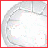 Animated sequence showing red lips appearing on a white soccer ball, followed by the text "i love it." in red cursive.