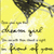 Pixelated yellow background with dark abstract shapes and white text fragments, static image.