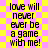 Pixelated text on a yellow and pink checkered background, repeated in two with slight variations