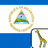 A pixelated icon features a golden circular frame surrounding a pyramid with green base, blue middle, and multicolored top, set against a white background with blue horizontal bands.