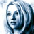 Pixelated static icon of a person's face with blue-toned color scheme and visible dithering effects on the right side.
