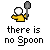 identical pixel art icons showing a yellow-shirted figure holding a gray spoon against a light gray background with text below