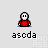 Pixelated character in red shirt with white face and black outline, shown across with changing speech bubbles and hand gestures
