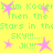 Yellow background with green text and pink stars repeating in a pattern