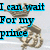 Animated icon with blue text and brown rope-like symbols on light gray background, text changes between frames.